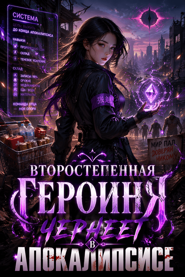 Второстепенная героиня чернеет в апокалипсисе