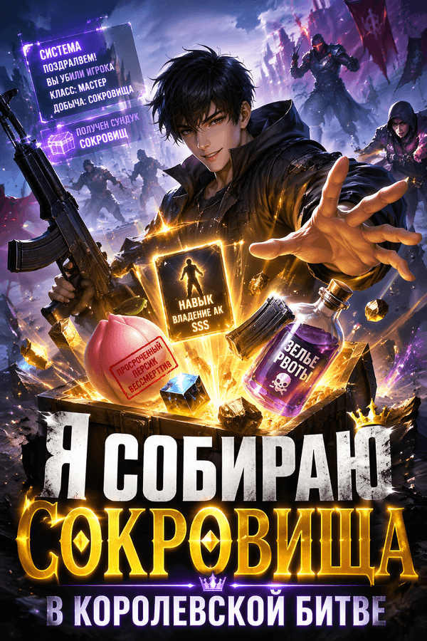Я собираю сокровища в королевской битве