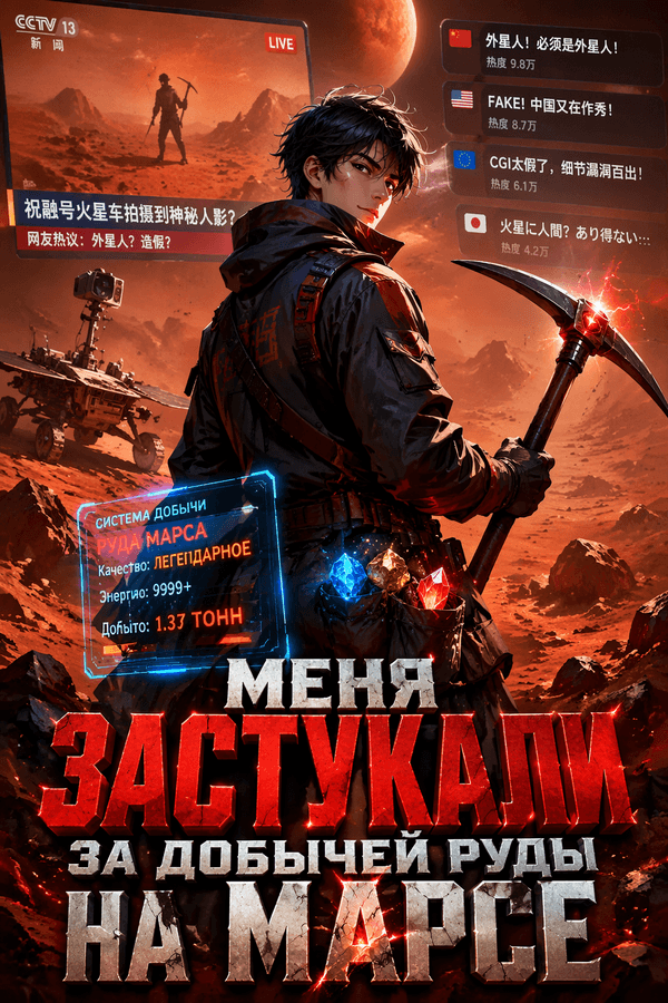 Меня застукали за добычей руды на Марсе