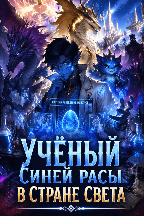 Учёный синей расы в Стране Света