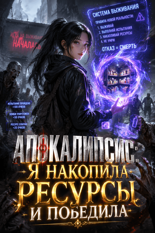 Апокалипсис: я накопила ресурсы и победила