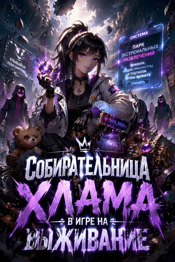 Собирательница хлама в игре на выживание