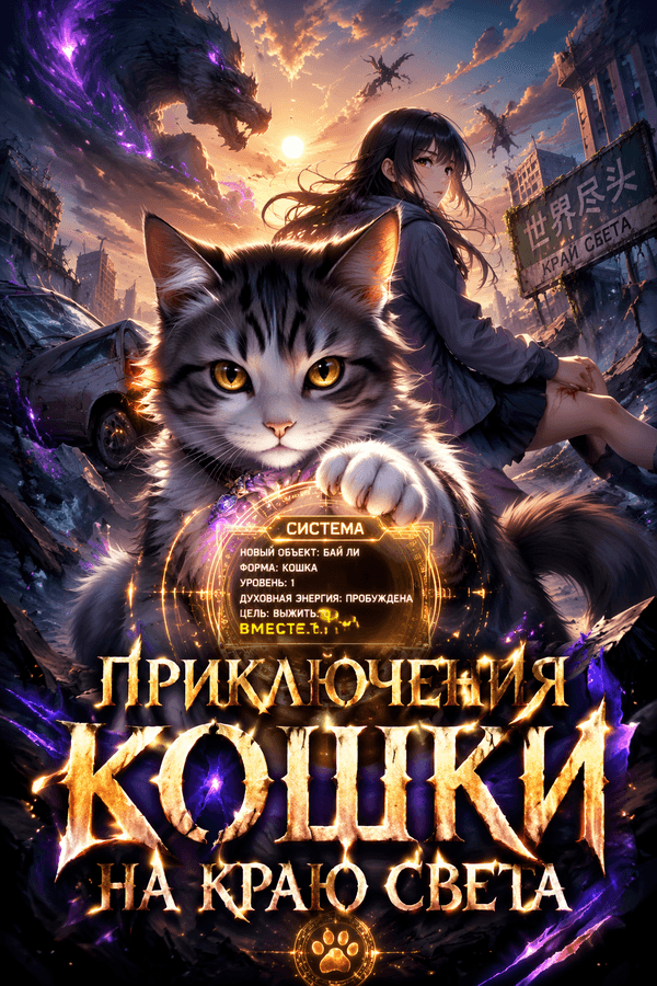 Приключения кошки на краю света