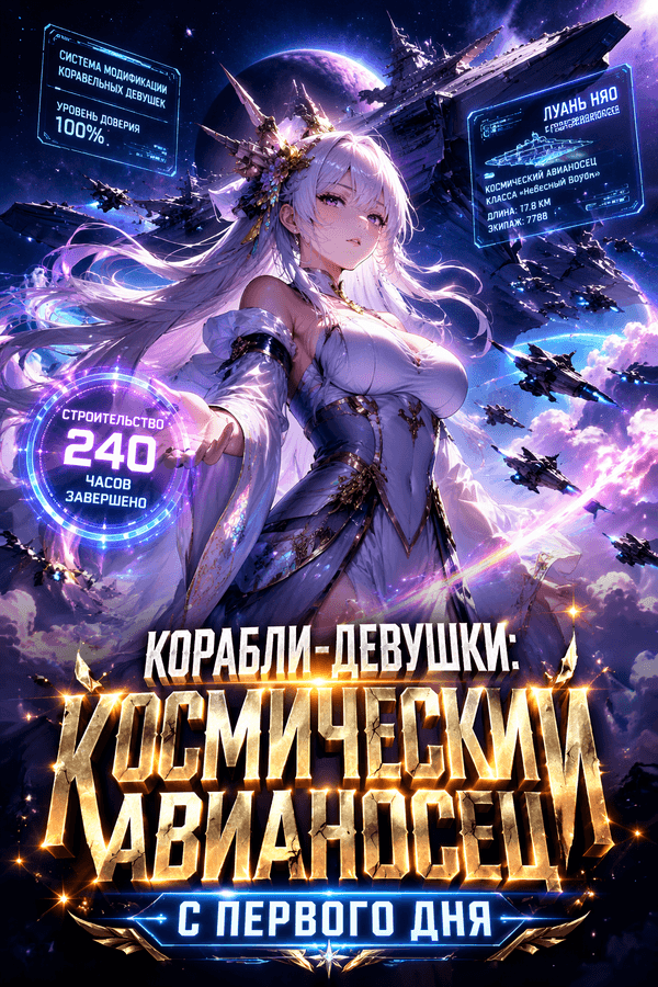 Корабли-девушки: Космический авианосец с первого дня
