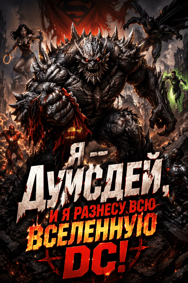 Я — Думсдей, и я разнесу всю вселенную DC!