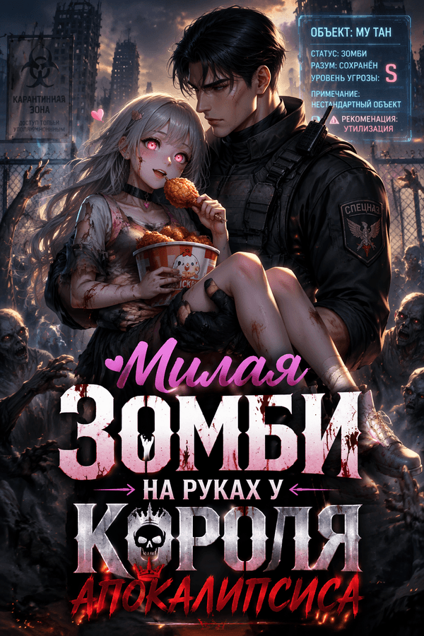 Милая зомби на руках у короля апокалипсиса