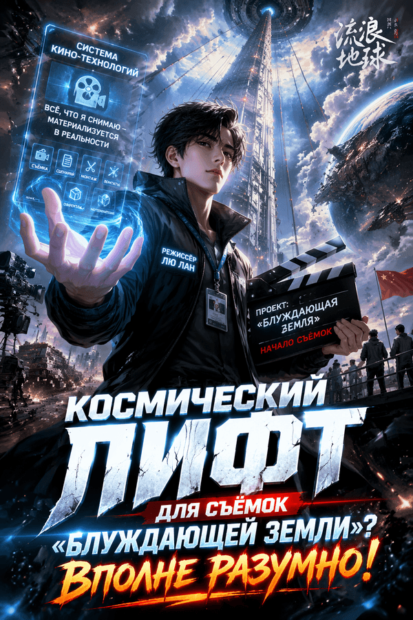 Космический лифт для съёмок «Блуждающей Земли»? Вполне разумно!