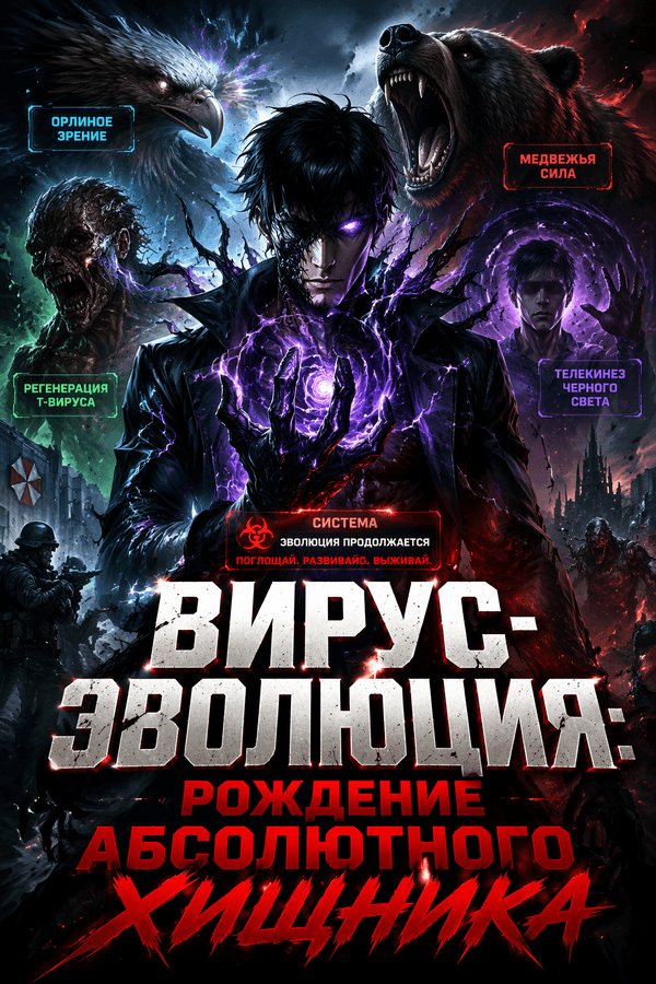 Вирус-эволюция: рождение абсолютного хищника