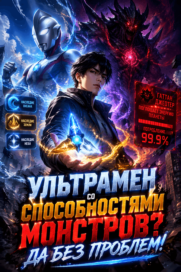 Ультрамен со способностями монстров? Да без проблем!