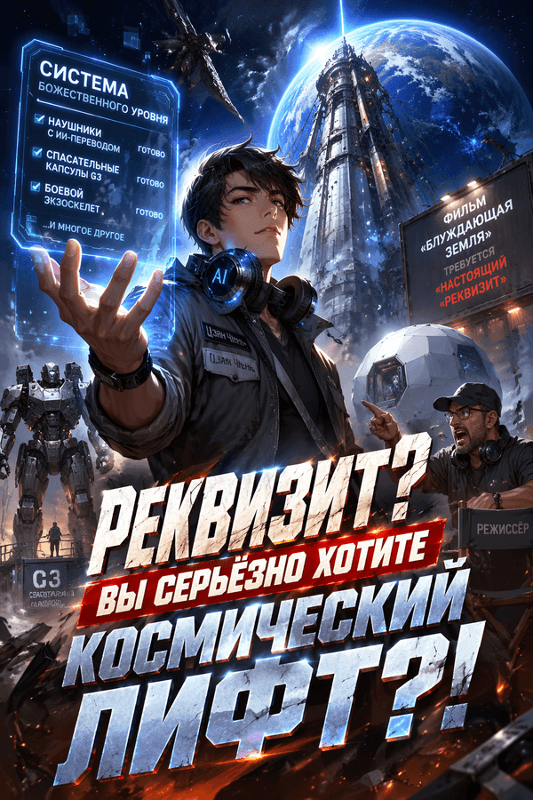 Реквизит? Вы серьёзно хотите космический лифт?!