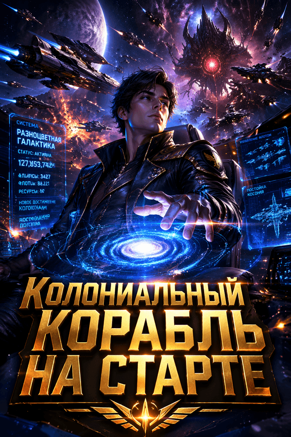 Колониальный корабль на старте