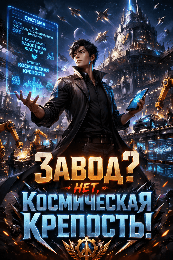 Завод? Нет, космическая крепость!