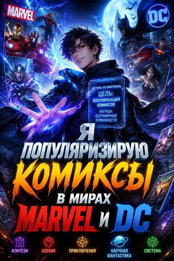 Я популяризирую комиксы в мирах Marvel и DC