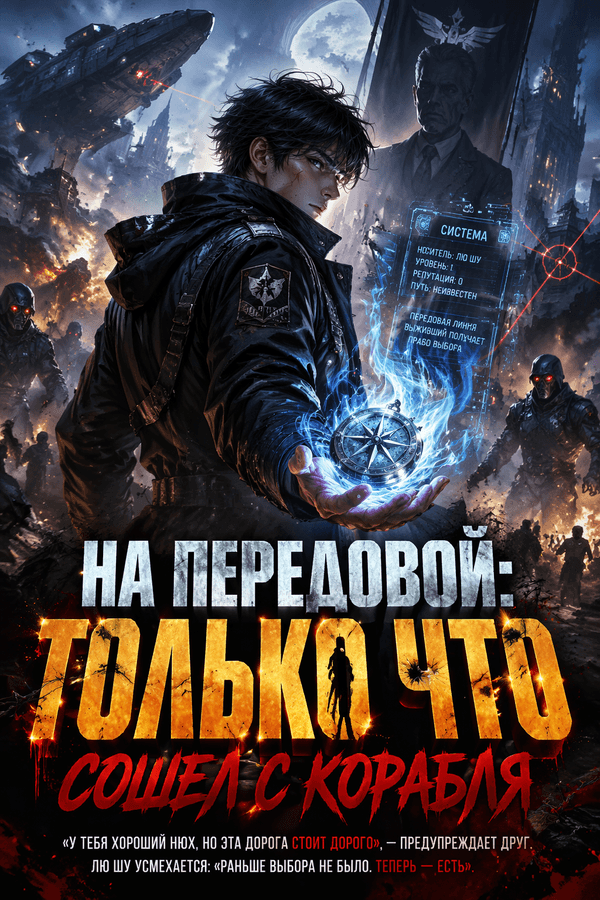 На передовой: только что сошел с корабля