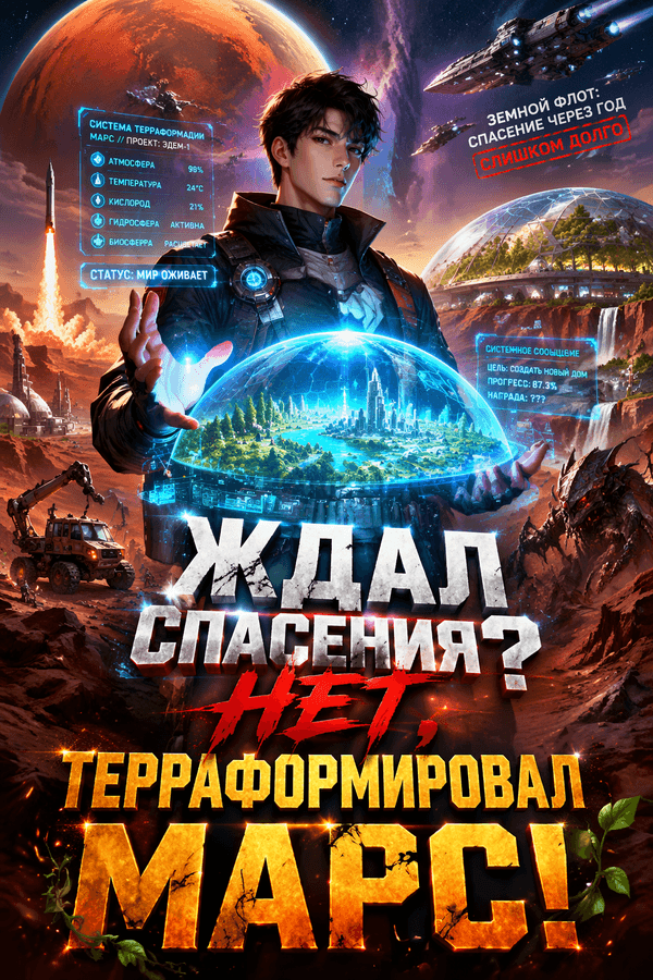 Ждал спасения? Нет, терраформировал Марс!