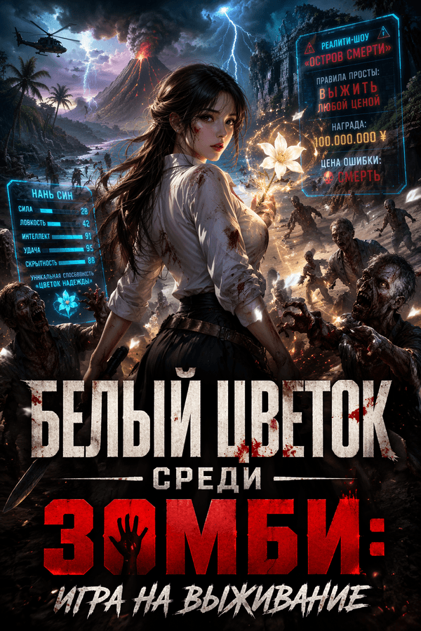 Белый цветок среди зомби: Игра на выживание
