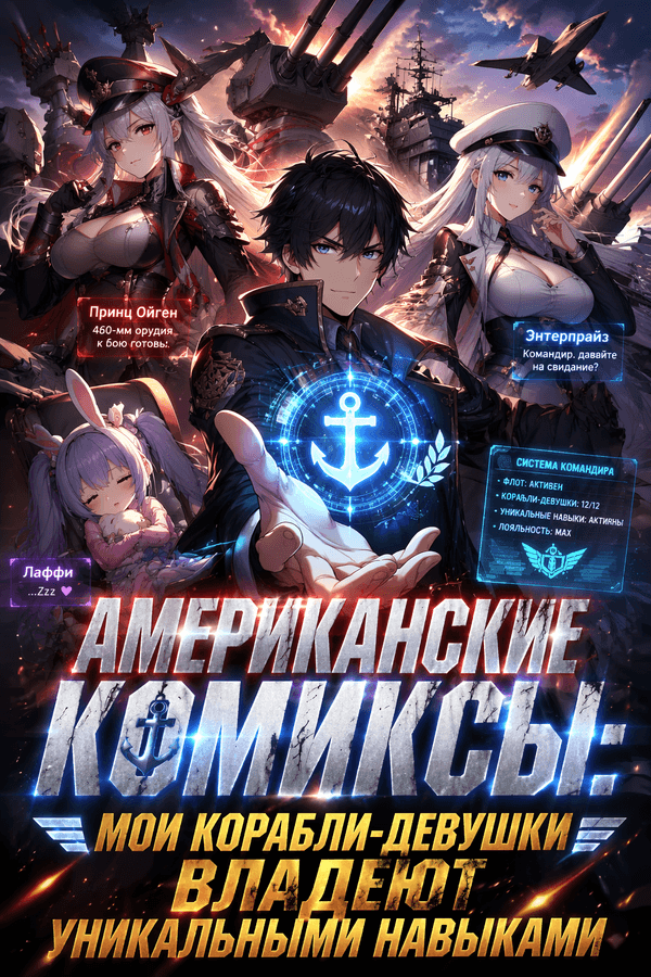 Американские комиксы: Мои корабли-девушки владеют уникальными навыками