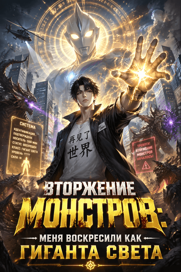 Вторжение монстров: меня воскресили как гиганта света