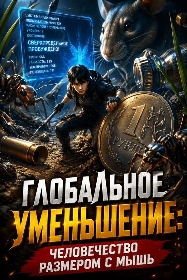 Глобальное Уменьшение: Человечество Размером с Мышь