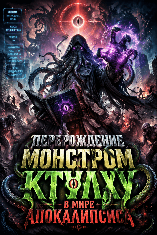 Перерождение монстром Ктулху в мире апокалипсиса