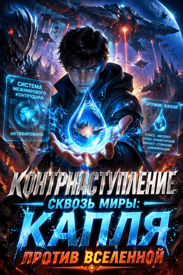 Контрнаступление сквозь миры: Капля против вселенной