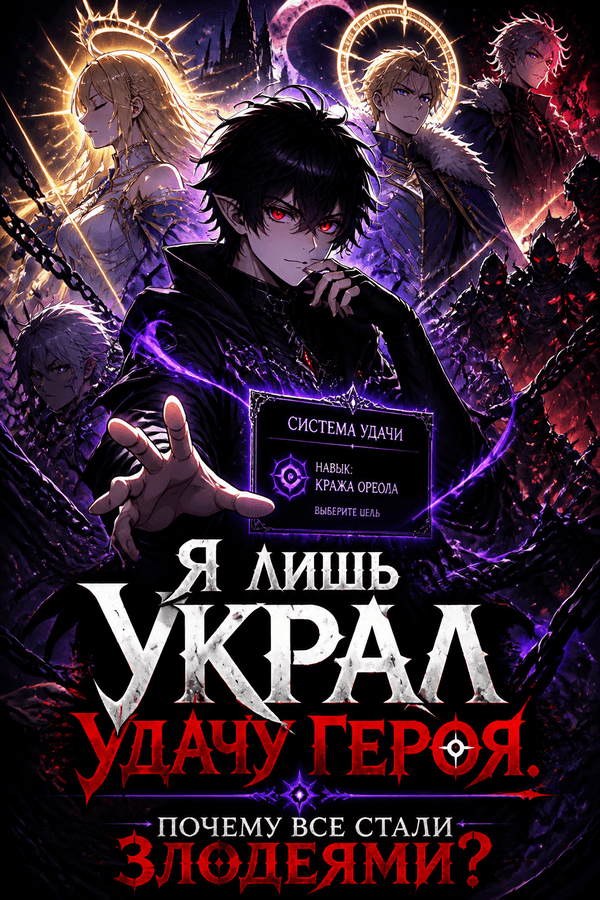 Я лишь украл удачу героя. Почему все стали злодеями?