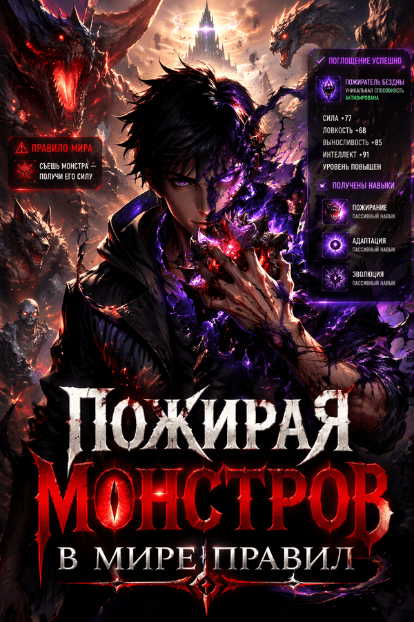 Пожирая монстров в мире правил