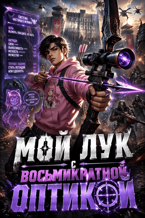 Мой лук с восьмикратной оптикой