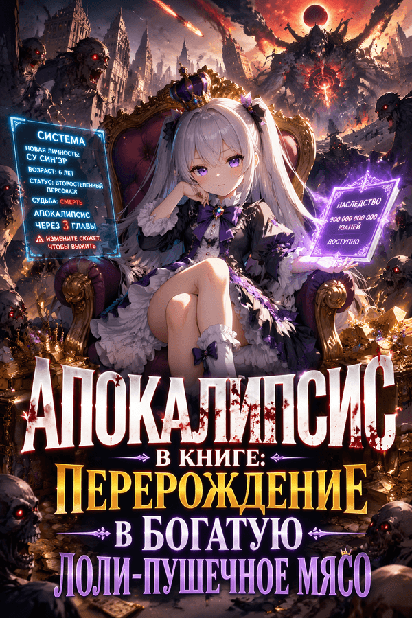 Апокалипсис в книге: Перерождение в богатую лоли-пушечное мясо