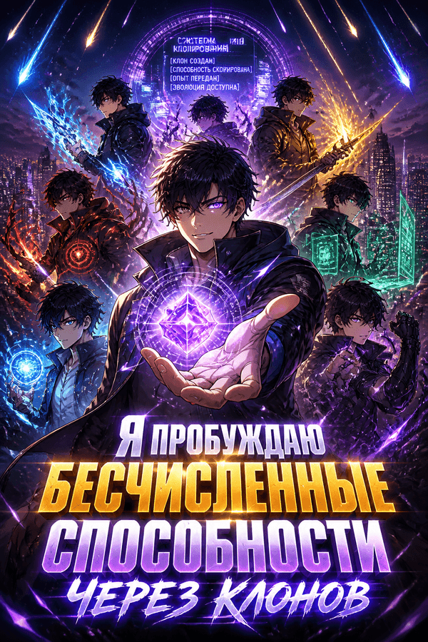 Я пробуждаю бесчисленные способности через клонов