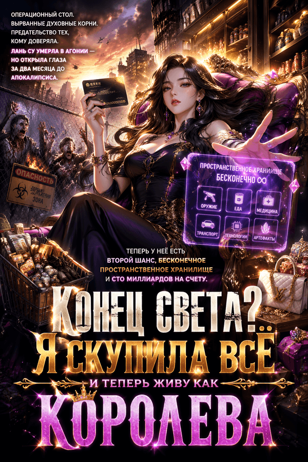 Конец света? Я скупила всё и теперь живу как королева