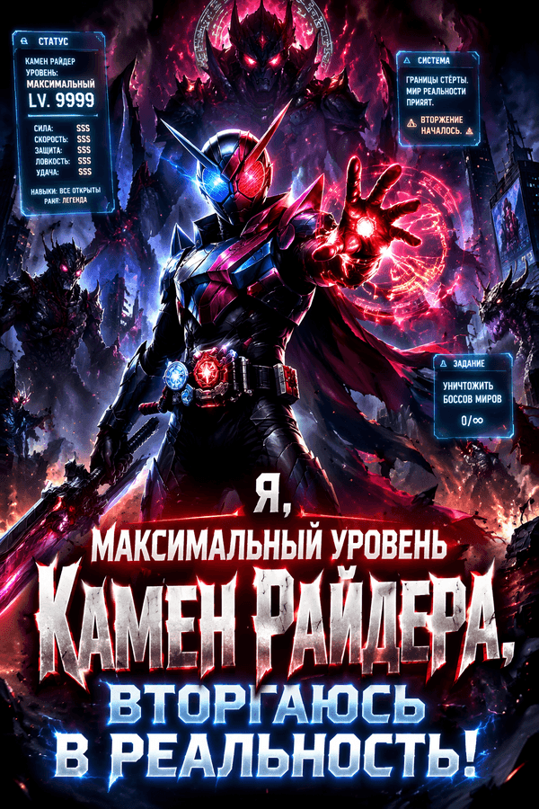 Я, максимальный уровень Камен Райдера, вторгаюсь в реальность!