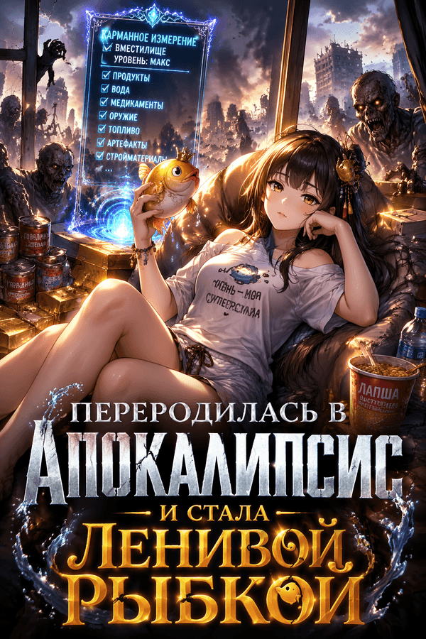 Переродилась в апокалипсис — и стала ленивой рыбкой