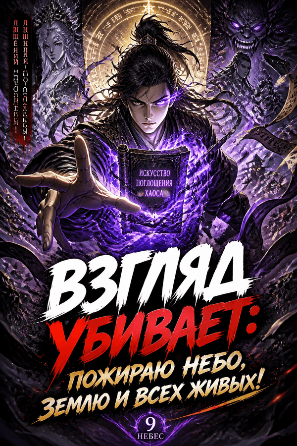 Взгляд убивает: пожираю небо, землю и всех живых!