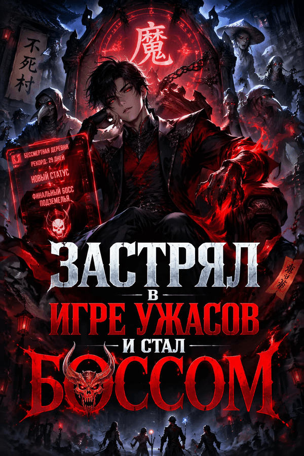 Застрял в игре ужасов и стал боссом