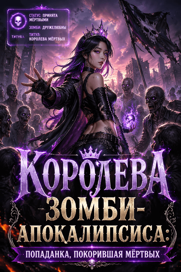 Королева зомби-апокалипсиса: Попаданка, покорившая мёртвых