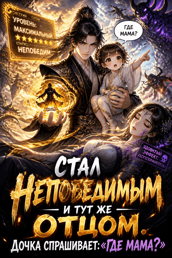 Стал непобедимым — и тут же отцом. Дочка спрашивает: «Где мама?