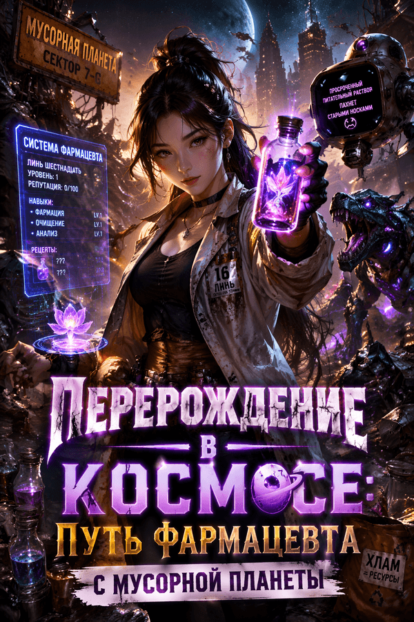 Перерождение в космосе: путь фармацевта с мусорной планеты