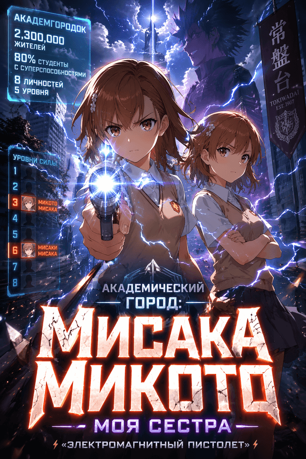 Академический город: Мисака Микото — моя сестра