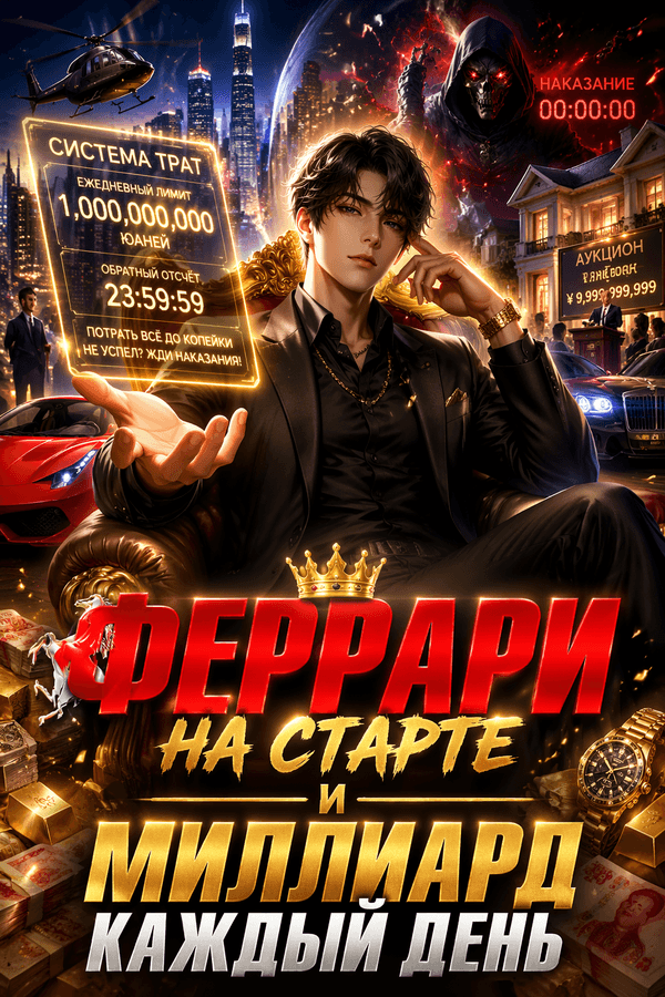 Феррари на старте и миллиард каждый день