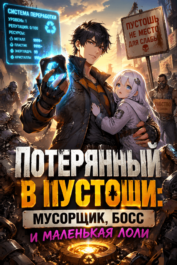 Потерянный в пустоши: мусорщик, босс и маленькая лоли