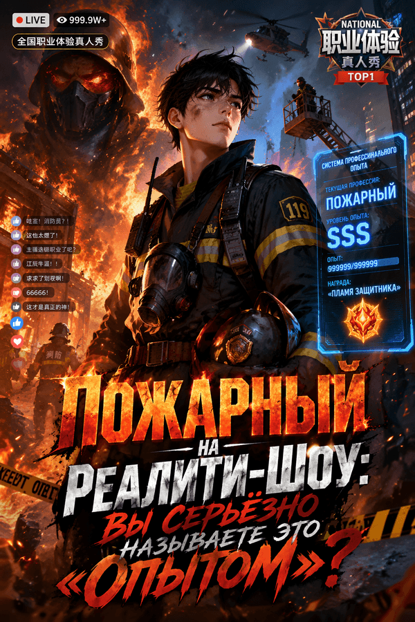 Пожарный на реалити-шоу: вы серьёзно называете это «опытом»?