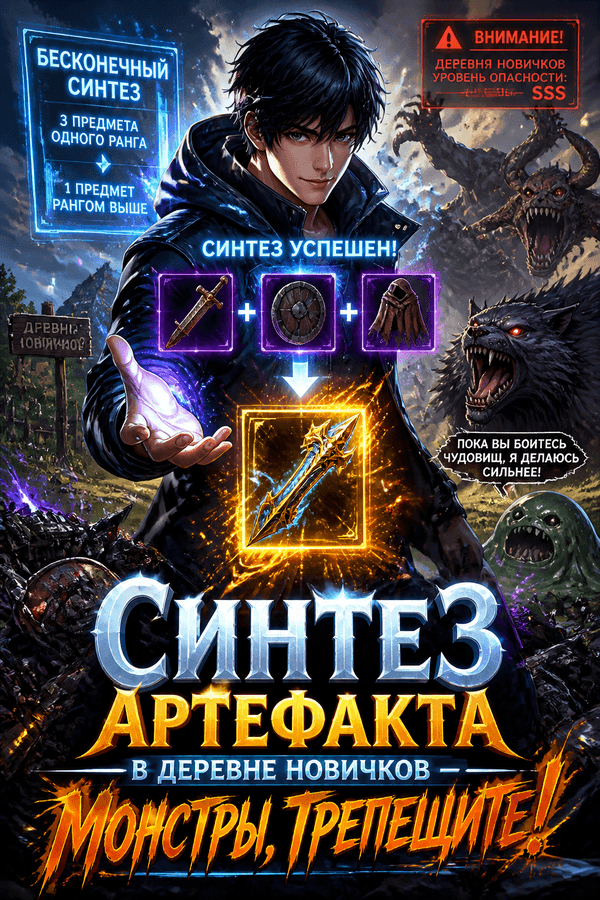 Синтез артефакта в деревне новичков — монстры, трепещите!