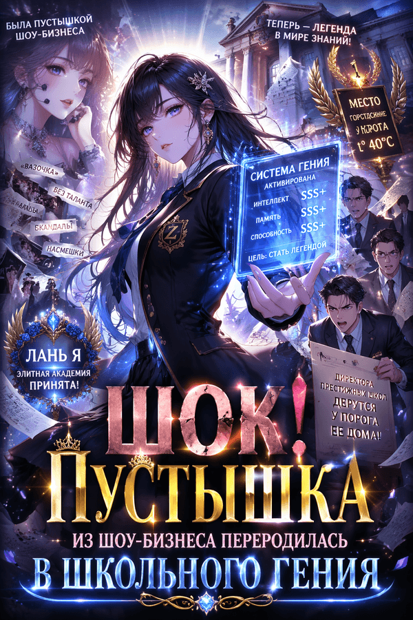 Шок! Пустышка из шоу-бизнеса переродилась в школьного гения