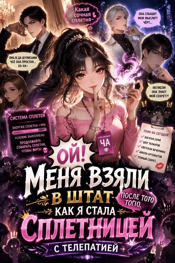Ой! Меня взяли в штат после того, как я стала сплетницей с телепатией
