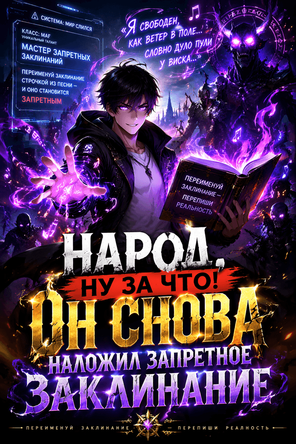 Народ, ну за что! Он снова наложил запретное заклинание