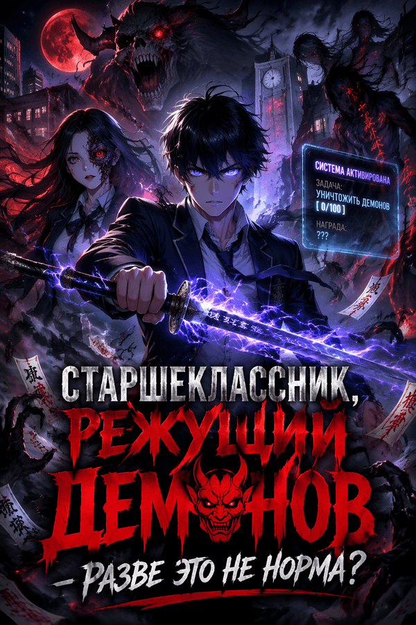 Старшеклассник, режущий демонов — разве это не норма?