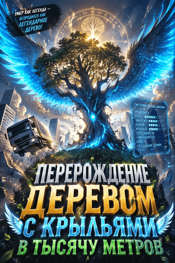 Перерождение деревом с крыльями в тысячу метров