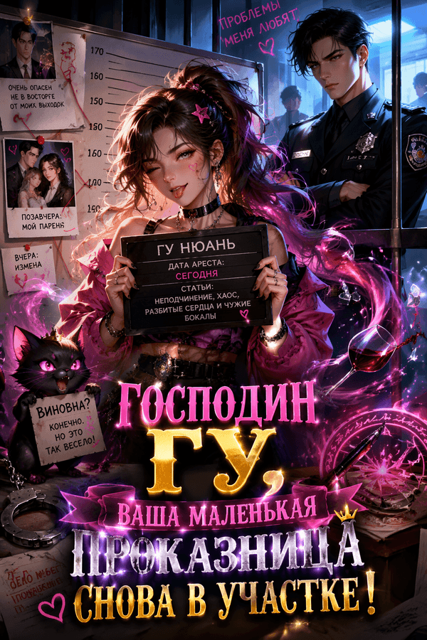 Господин Гу, ваша маленькая проказница снова в участке!