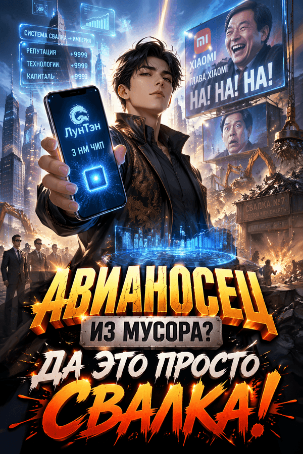 Авианосец из мусора? Да это просто свалка!